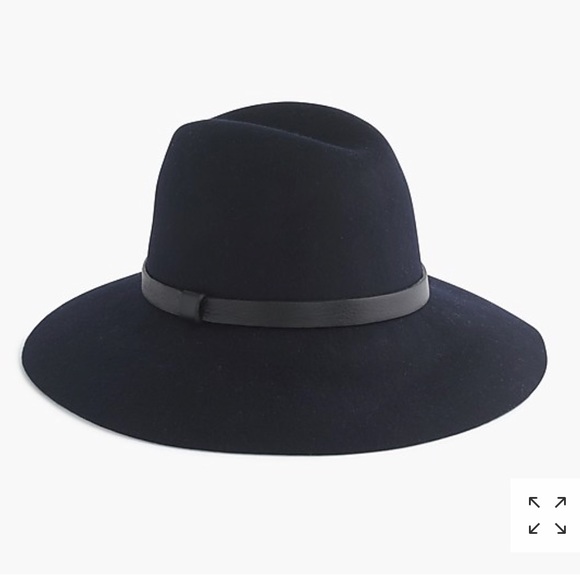 J. Crew Accessories - Jcrew felt wide brimmed hat